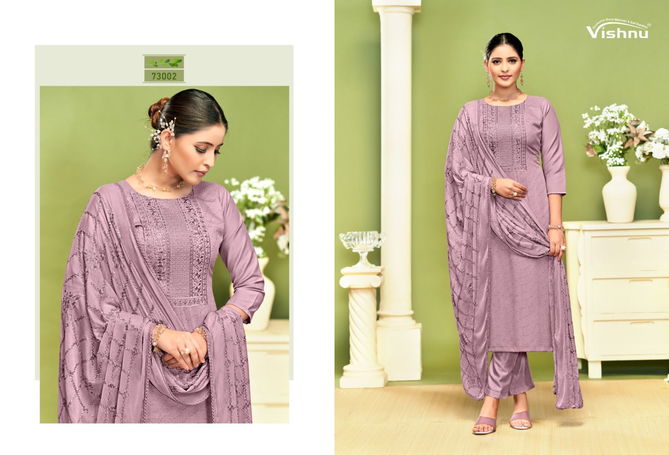 Nagina Vol 2 By Vishnu Chinon Designer Dress Material Suppliers In India